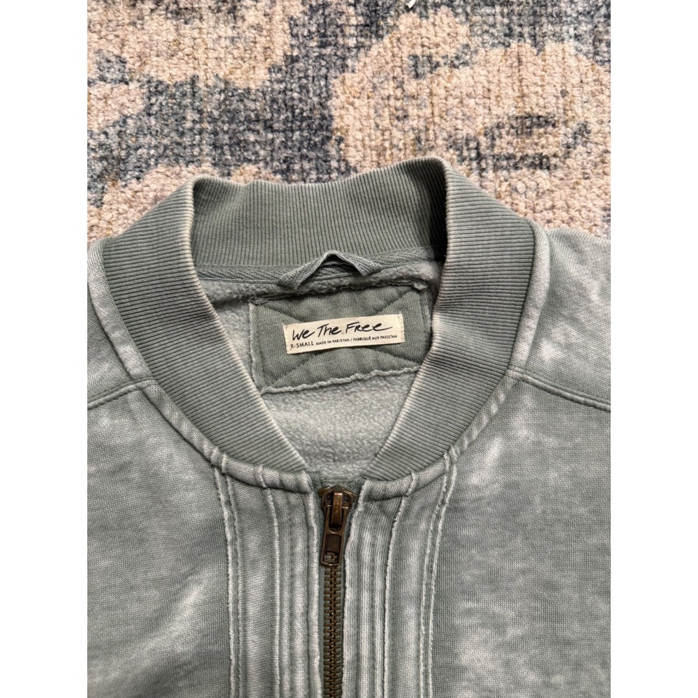 Free‎ People Robby Bomber Jacket XS Excellent Condition - Picture 4 of 5